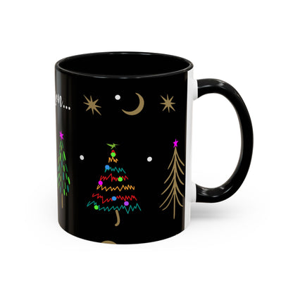 Many Colorful  Trees Accent Coffee Mug (11, 15oz)