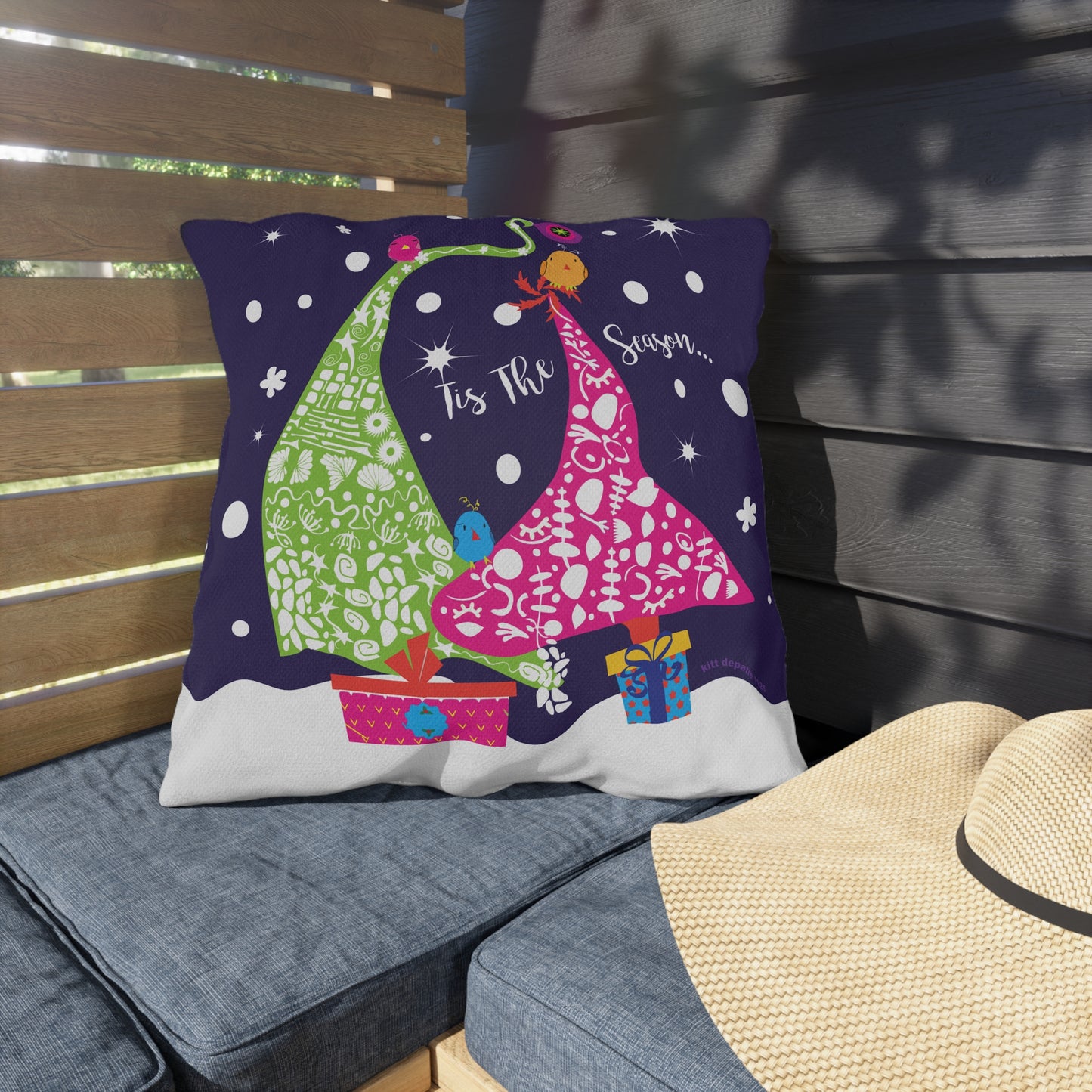 Holiday Trees Pillow