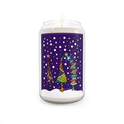 3 Trees Scented Soy Candles, 13.75oz