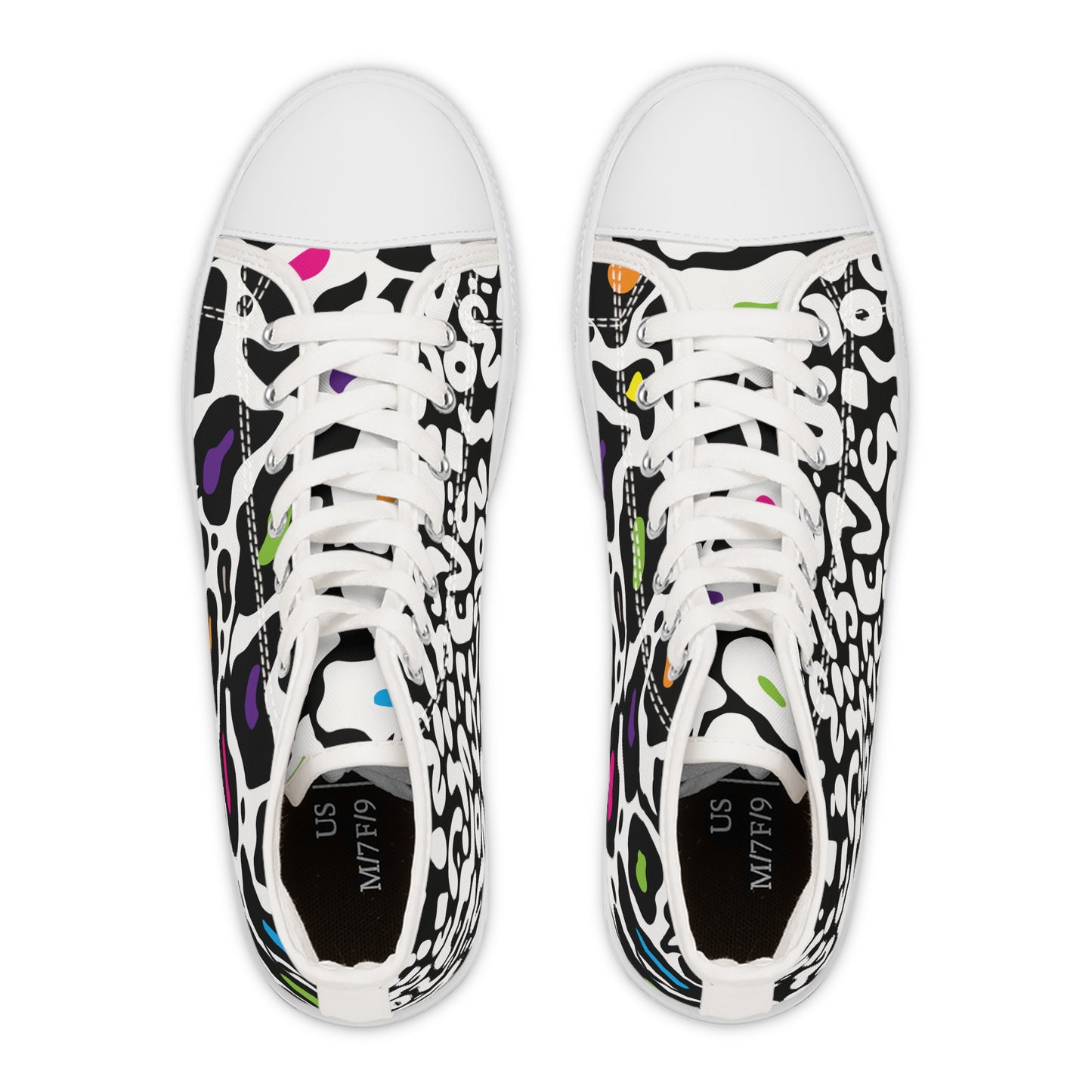Optic White  Women's High Top Sneakers