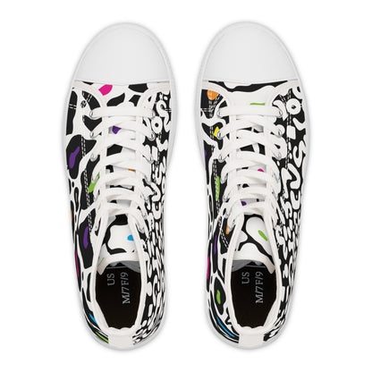 Optic White  Women's High Top Sneakers
