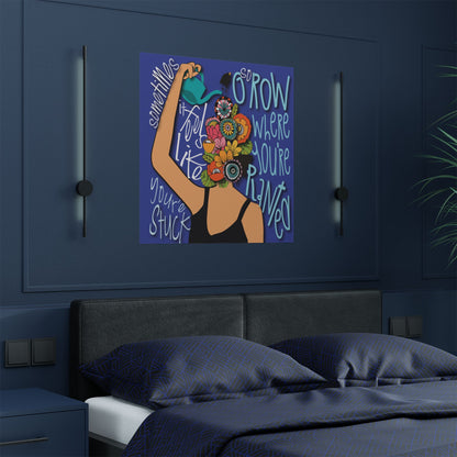 Grow Satin Posters (300gsm)