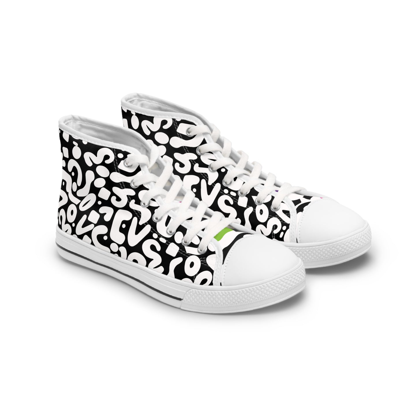 Optic White  Women's High Top Sneakers