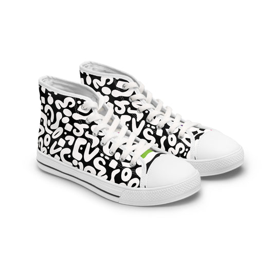 Optic White  Women's High Top Sneakers