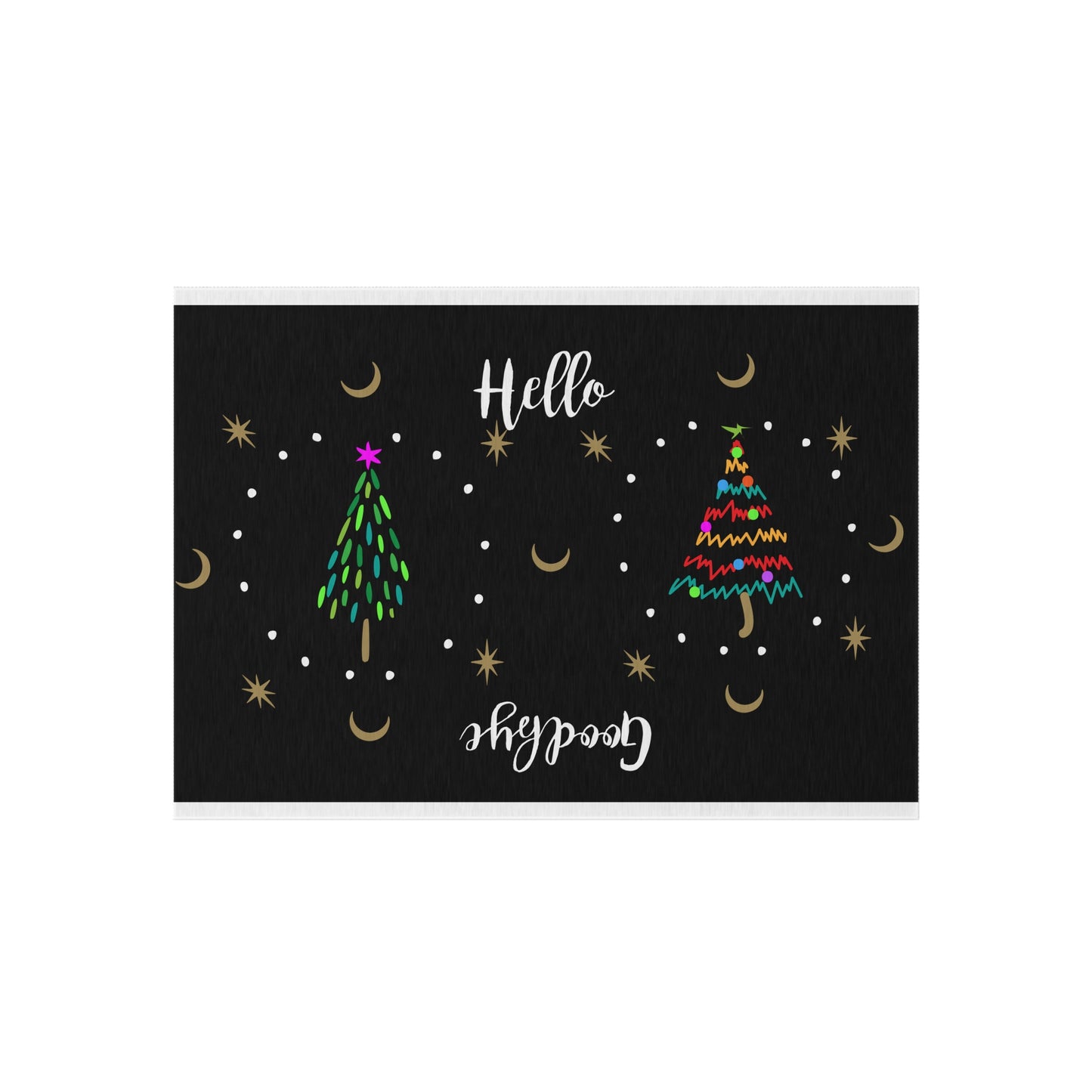 Holiday Tree Outdoor Rug