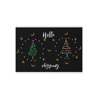 Holiday Tree Outdoor Rug