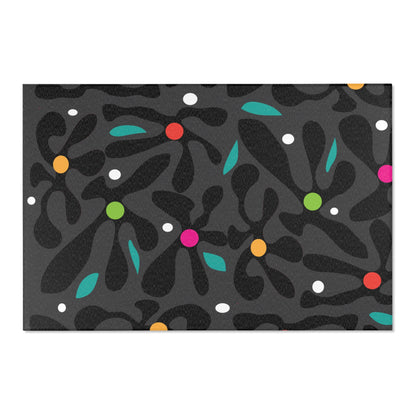 Chromatic Bloom Area Rugs