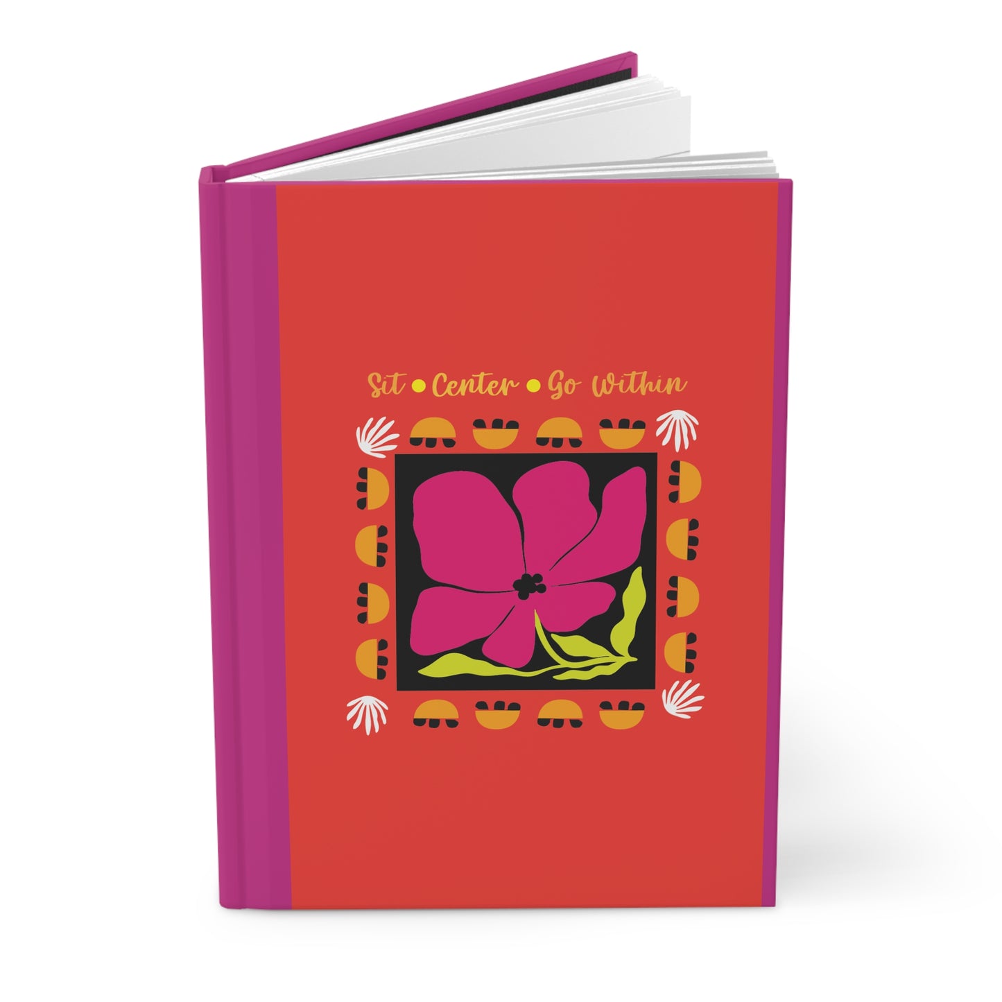 Pink Petal Pop Hardcover Journal (Matte)