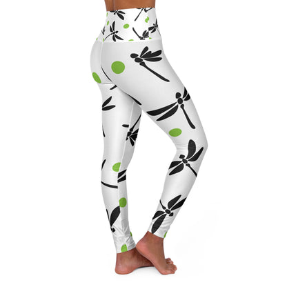 Dragonfly High Waisted Yoga Leggings