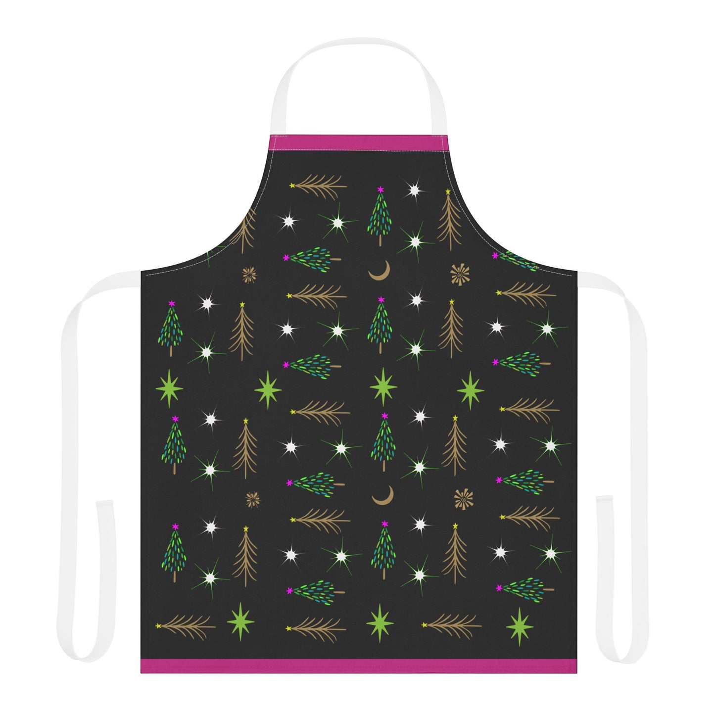 Gold Trees Apron, 5-Color Straps (AOP)