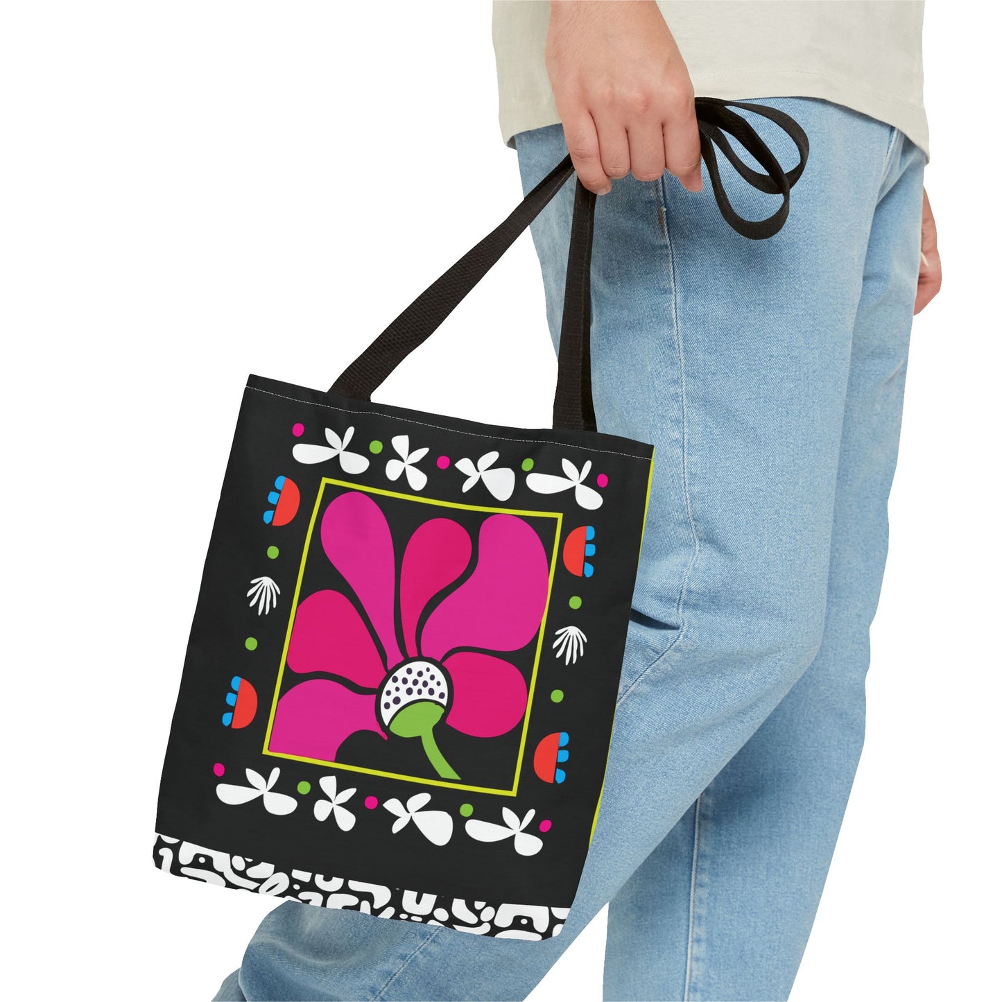 Bloom Noir Tate Bag