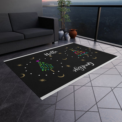 Holiday Tree Outdoor Rug
