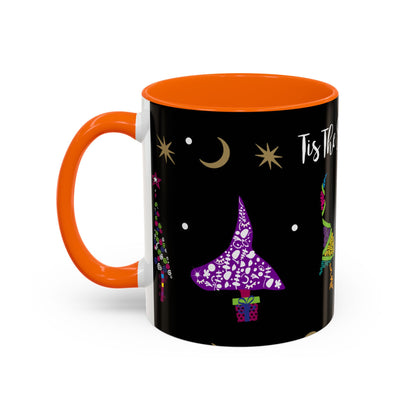 Many Colorful  Trees Accent Coffee Mug (11, 15oz)