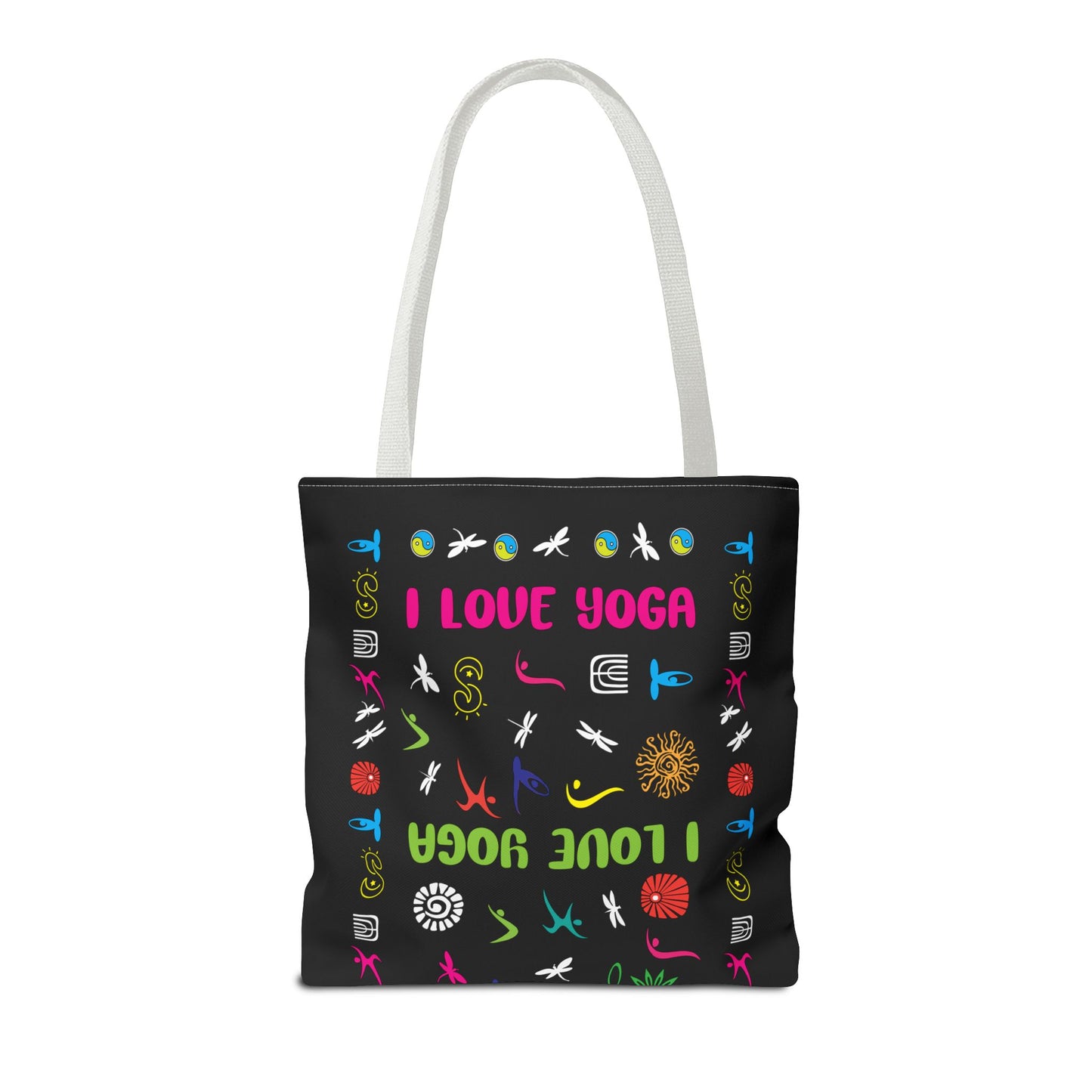 I Love Yoga Tote Bag