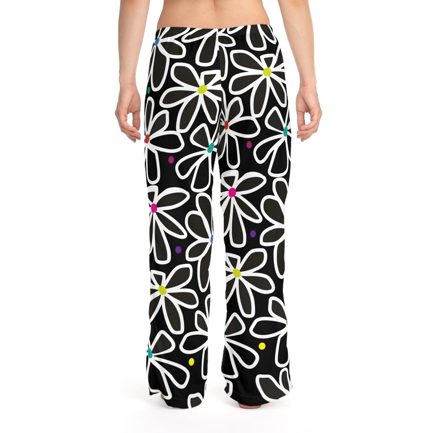 Summer Flower Love Women's Pajama Pants