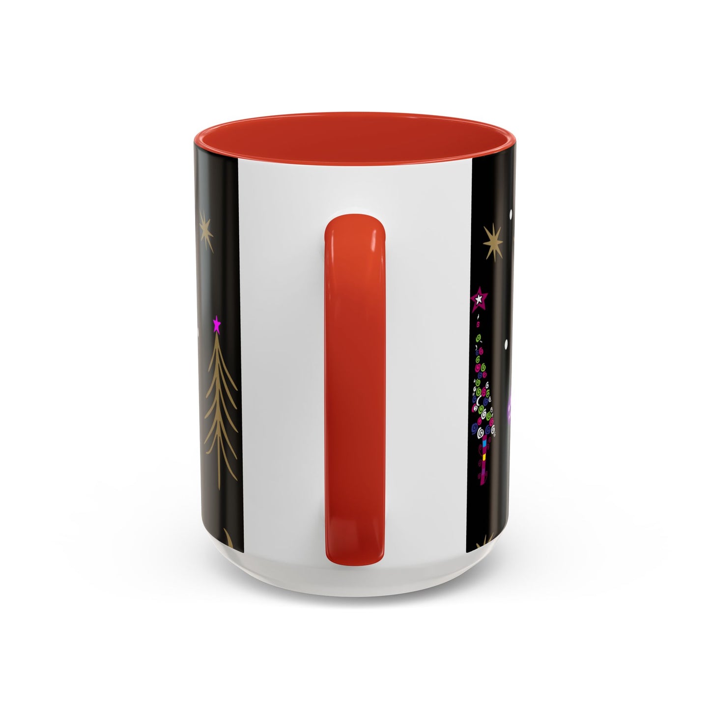 Many Colorful  Trees Accent Coffee Mug (11, 15oz)