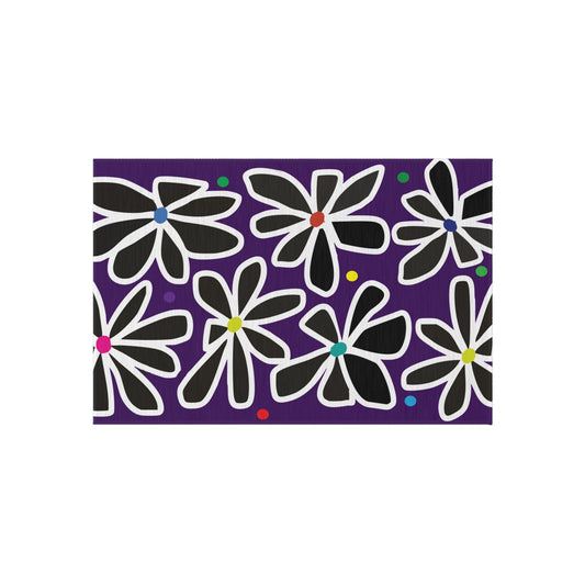 Summer Flower Love Outdoor Rug