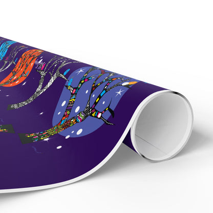 Holiday Trees Wrapping Papers