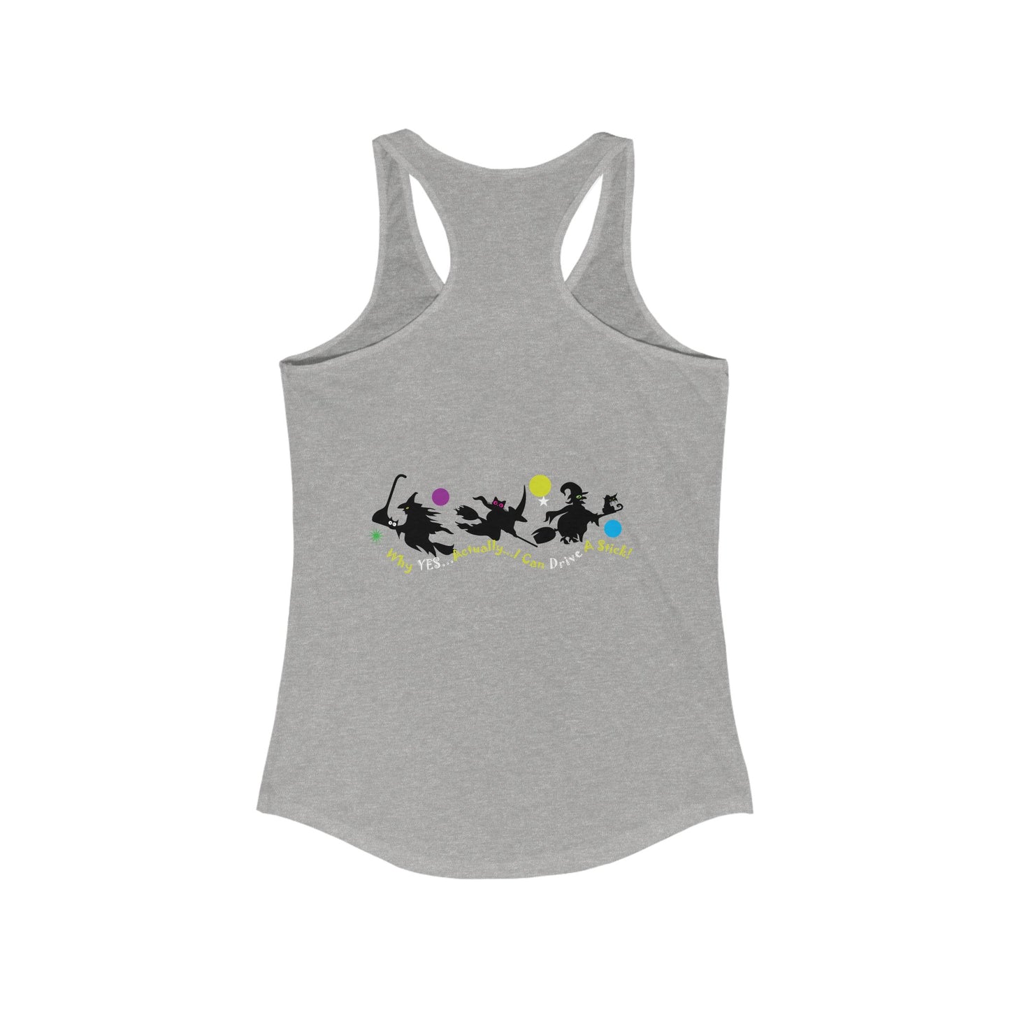 Halloween Witch Women's Ideal Racerback Tank