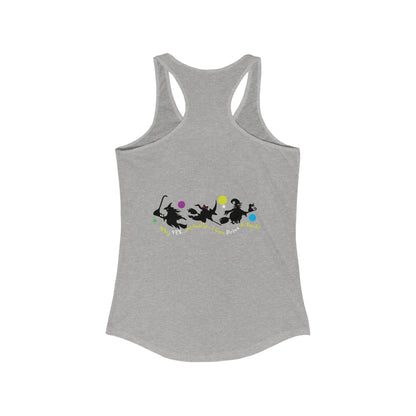 Halloween Witch Women's Ideal Racerback Tank