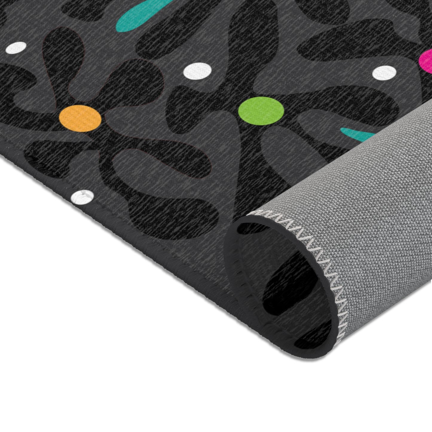 Chromatic Bloom Area Rugs