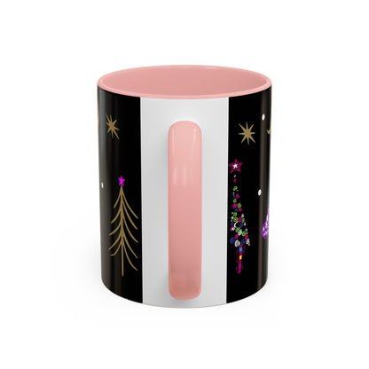 Many Colorful  Trees Accent Coffee Mug (11, 15oz)