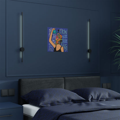 Grow Satin Posters (300gsm)
