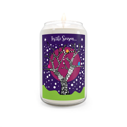 Winter Tree Scented Soy Candles, 13.75oz