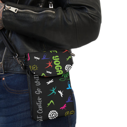I Love Yoga Small Cell Phone Wallet