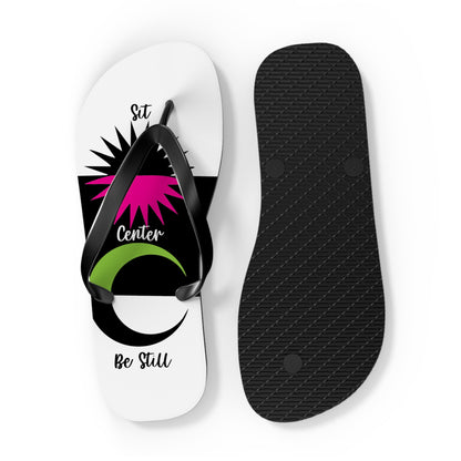 I Love Yoga Flip Flops