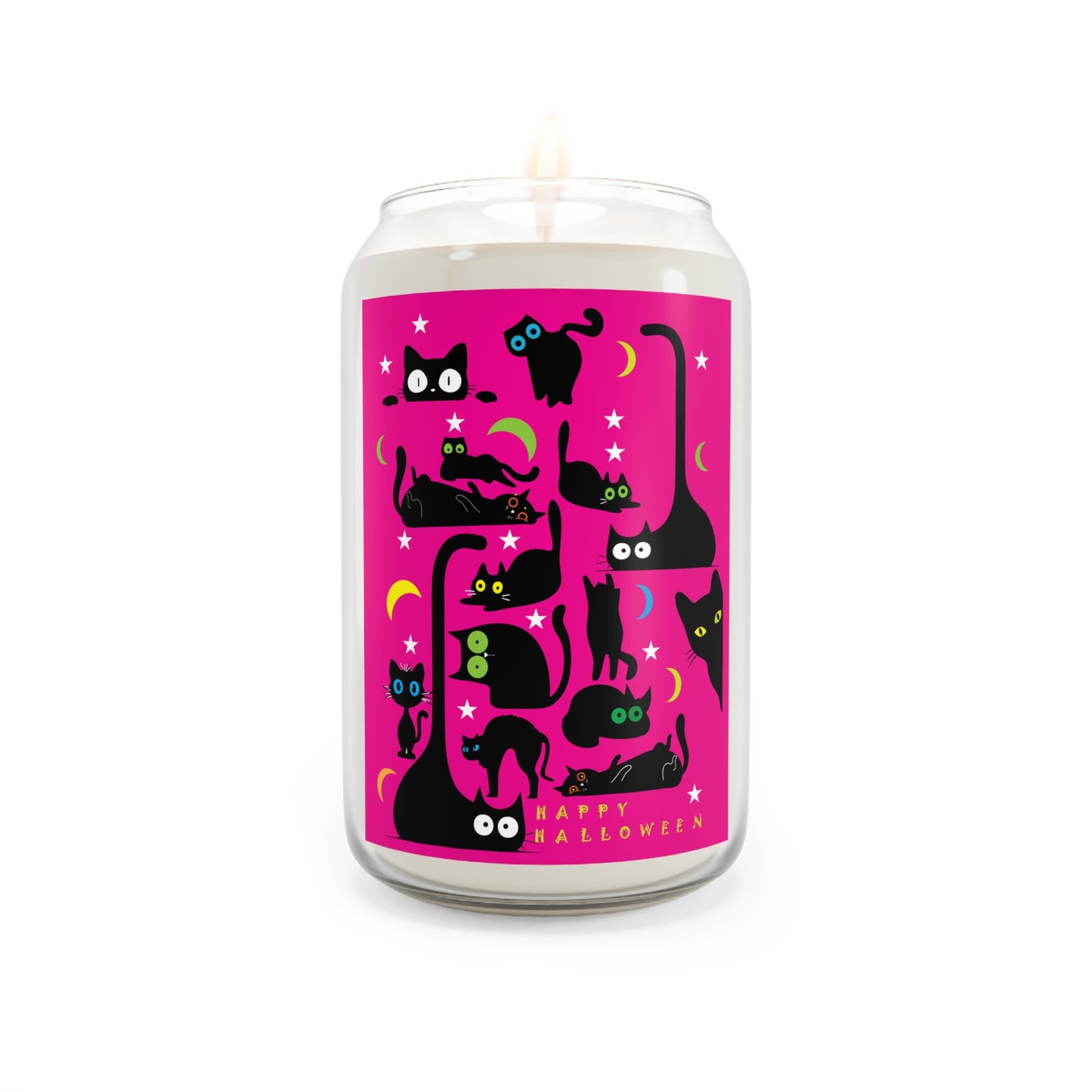 Pink Wicked Whiskers  Scented Soy Candles, 13.75oz