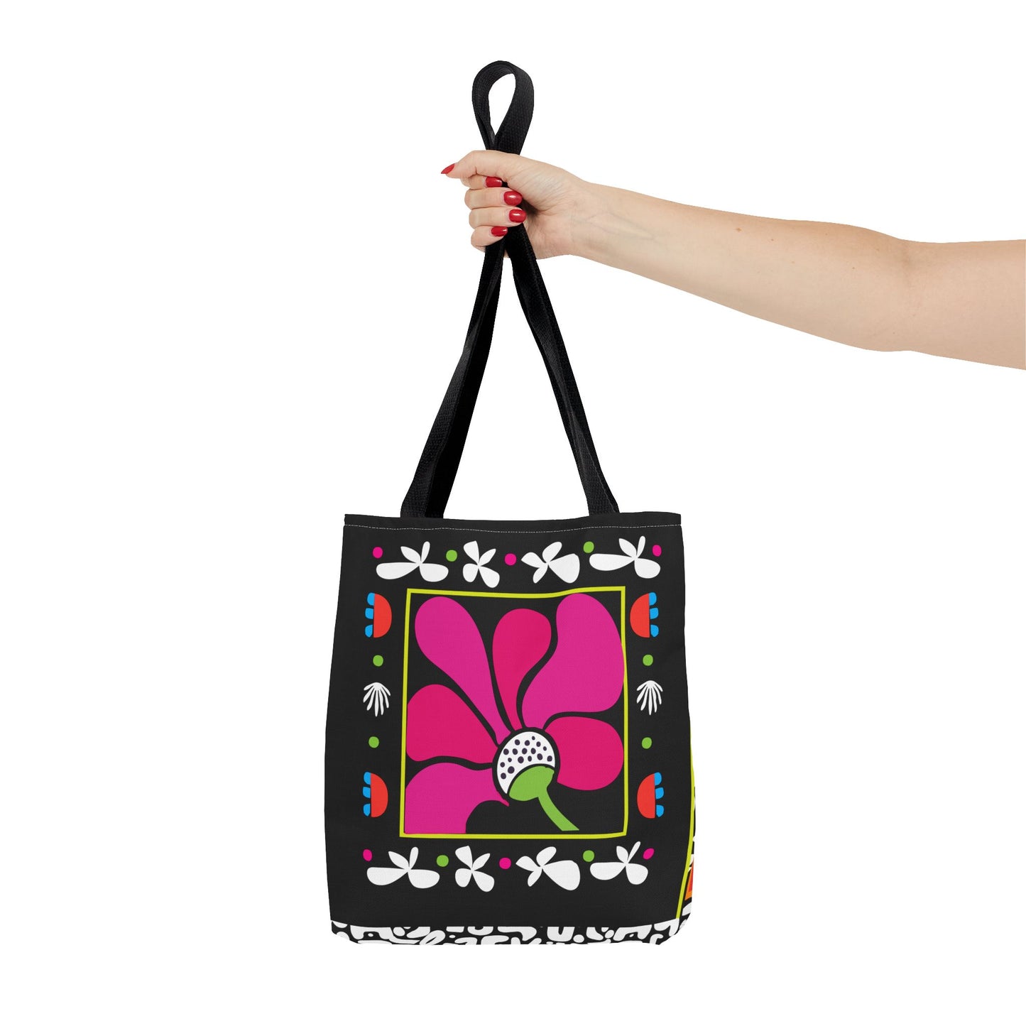 Bloom Noir Tate Bag