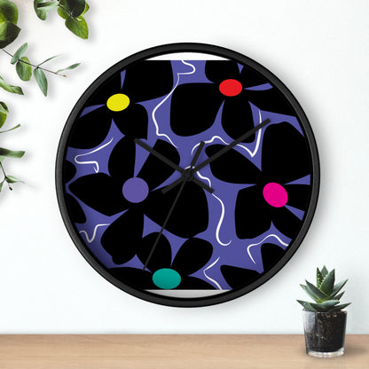 Royal Mod flower Wall Clock