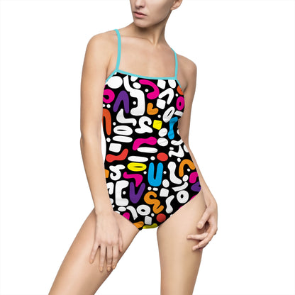 Color Doo Dads Women's One-piece Swimsuit