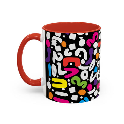 Color Doo Dads Accent Coffee Mug (11, 15oz)