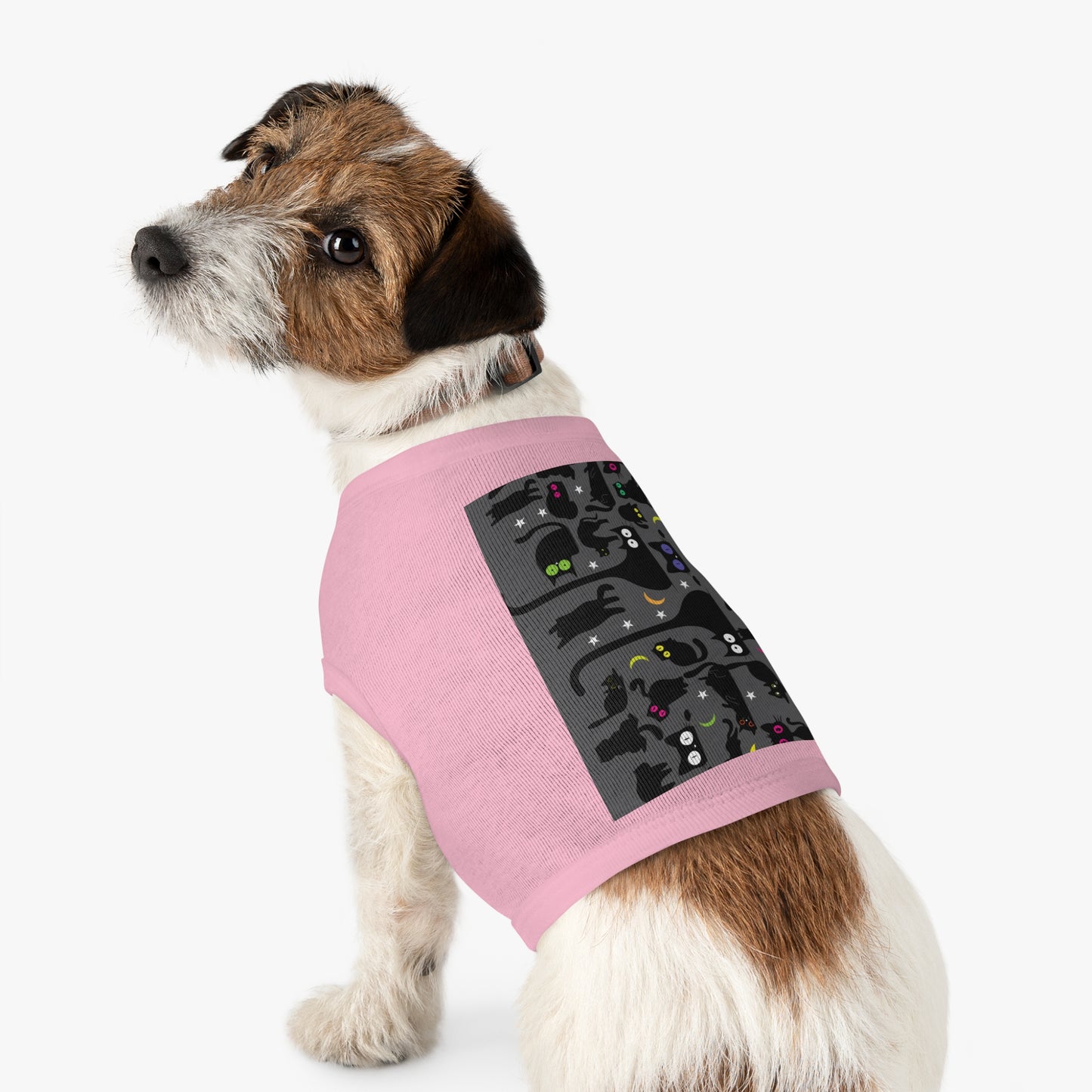 Grey Wicked Whiskers Pet Tank Top