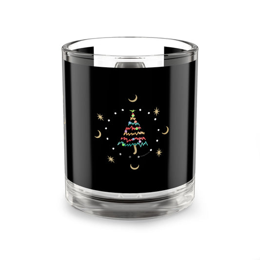 Holiday Trees Glass Mug, 10oz