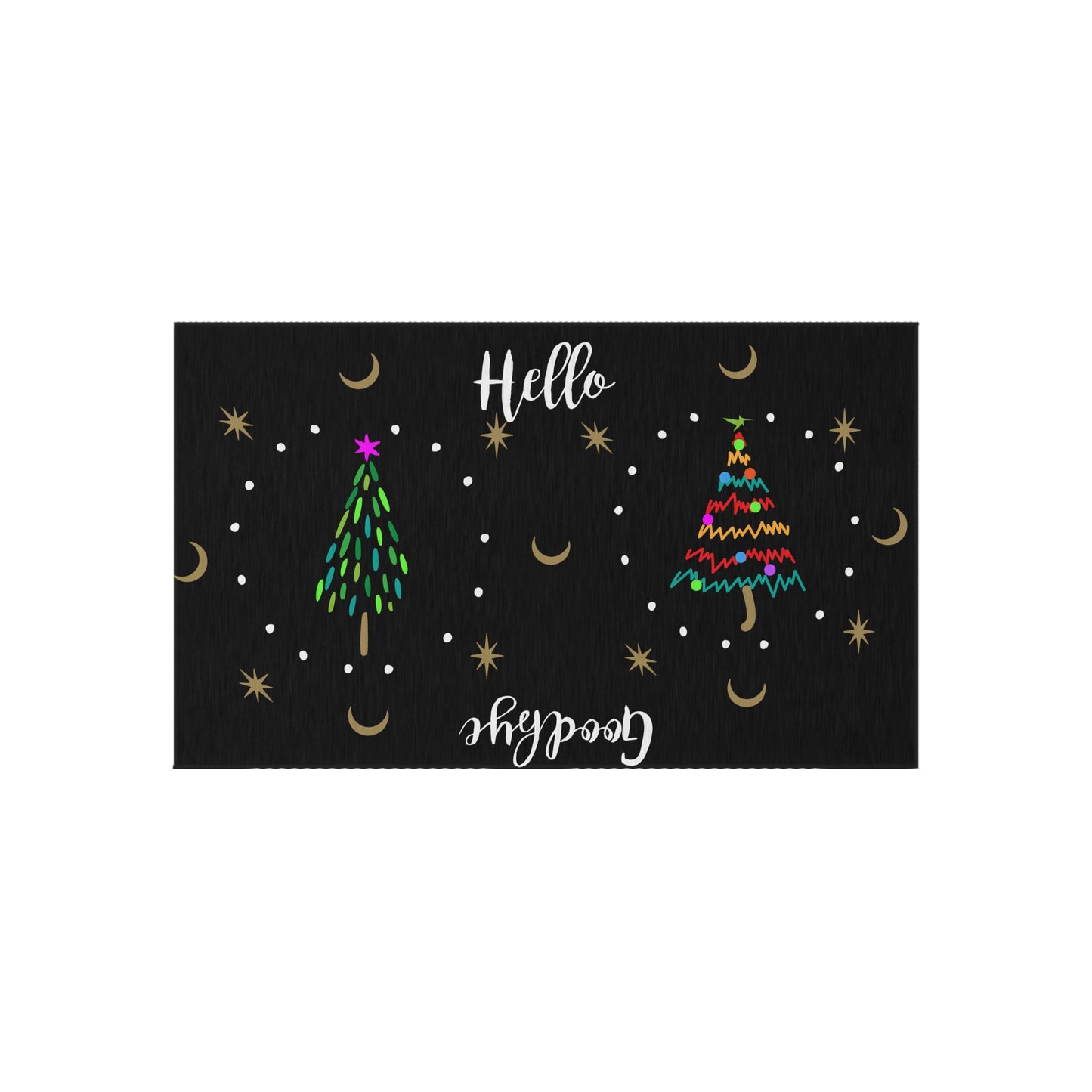 Holiday Tree Outdoor Rug