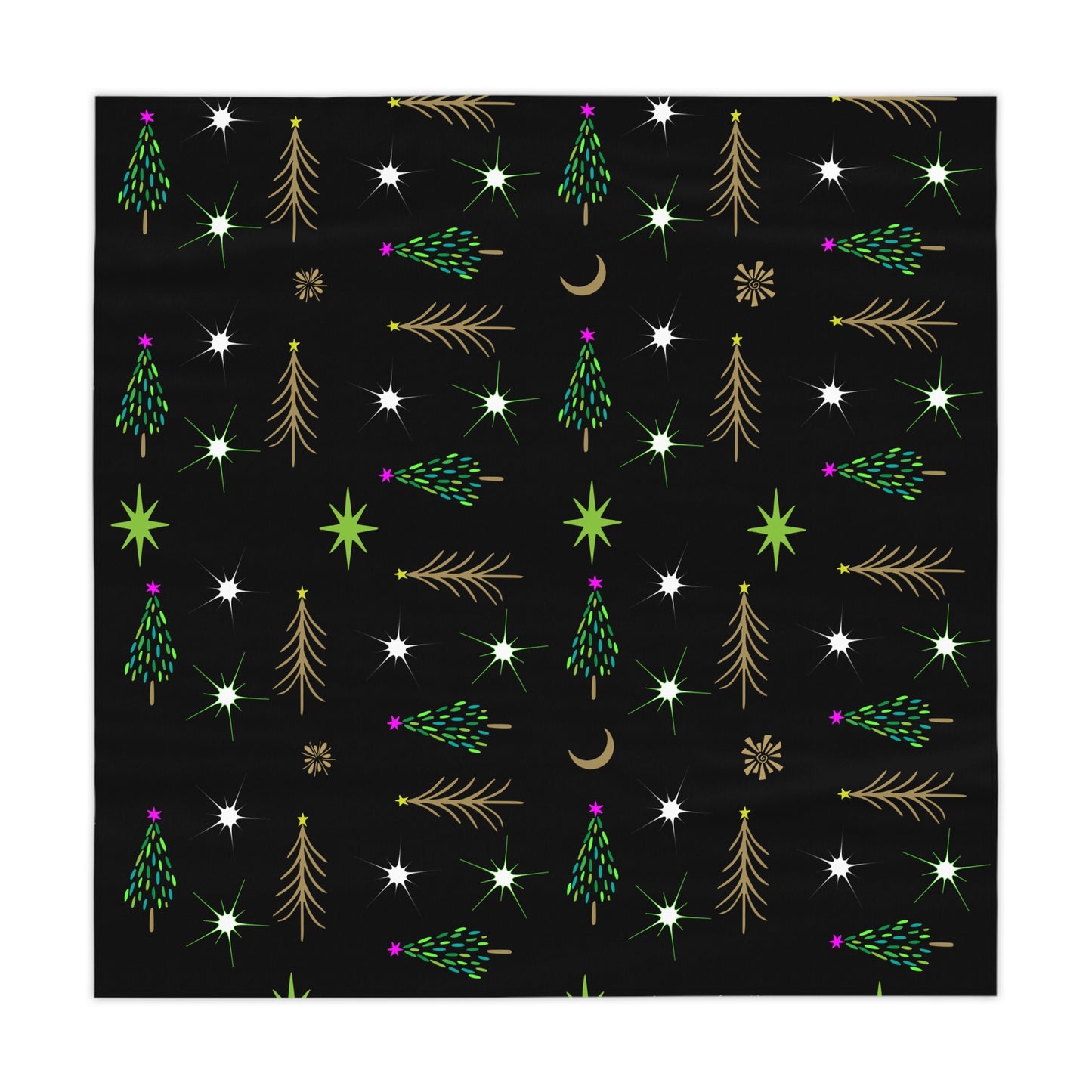Holiday Trees Tablecloth