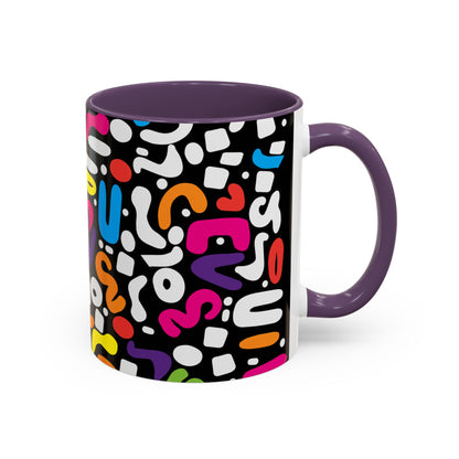 Color Doo Dads Accent Coffee Mug (11, 15oz)