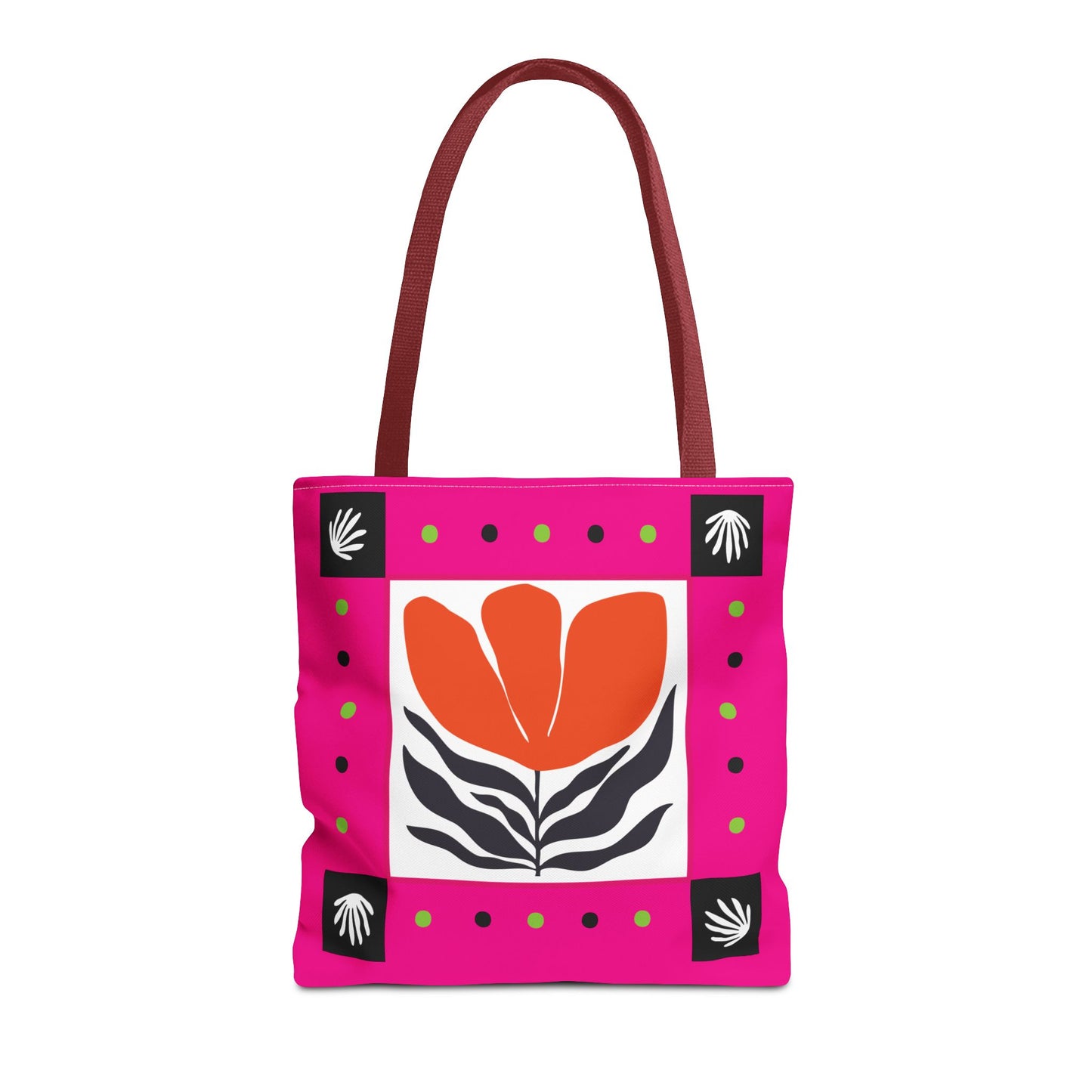 Orange Petal Pop Tote Bag