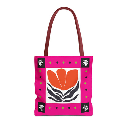 Orange Petal Pop Tote Bag