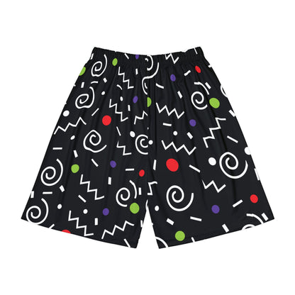 Color Scribbles  Men’s Sports Shorts