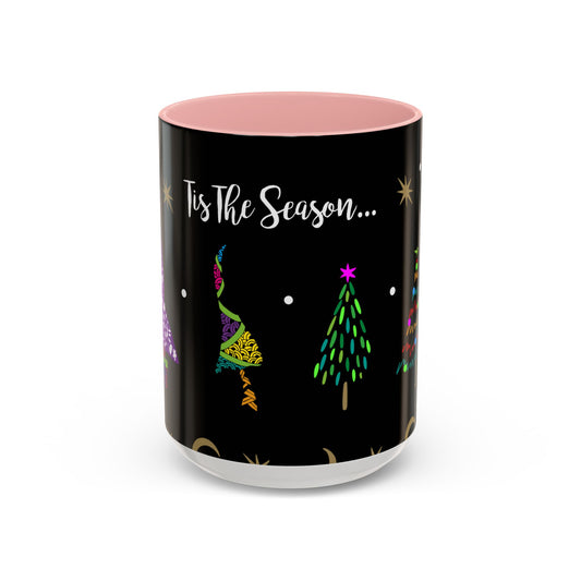 Many Colorful  Trees Accent Coffee Mug (11, 15oz)