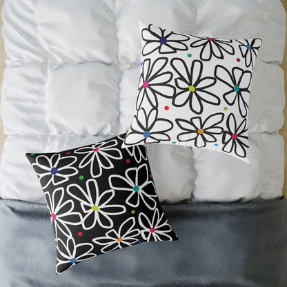 Square Poly Canvas Pillow
