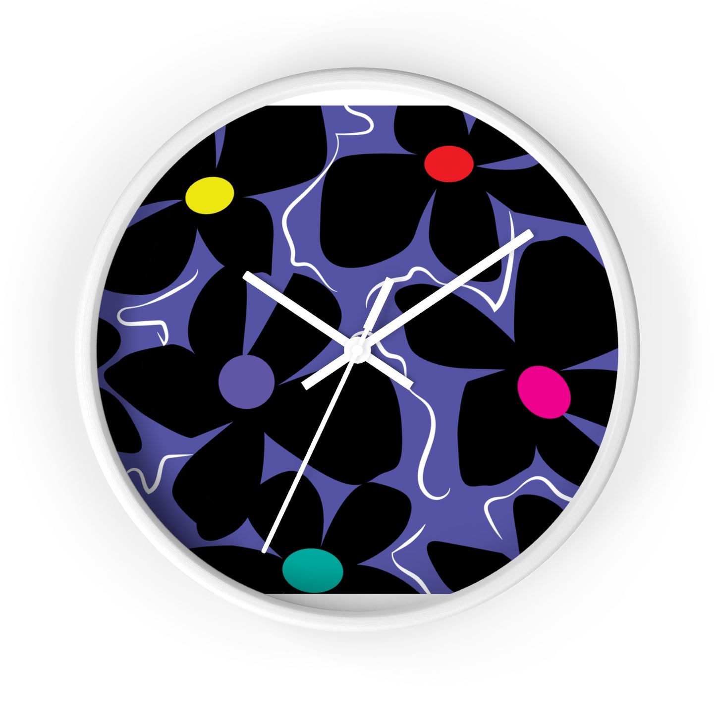Royal Mod flower Wall Clock