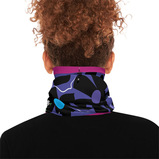 Royal Modflower Winter Neck Gaiter With Drawstring