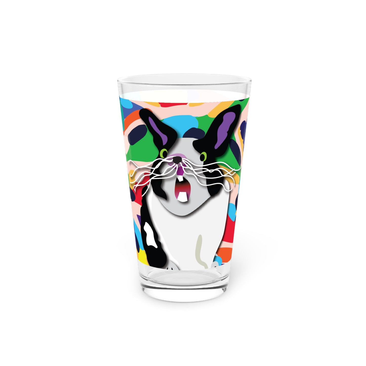 Bunny Bounce Pint Glass, 16oz