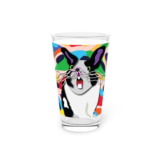 Bunny Bounce Pint Glass, 16oz