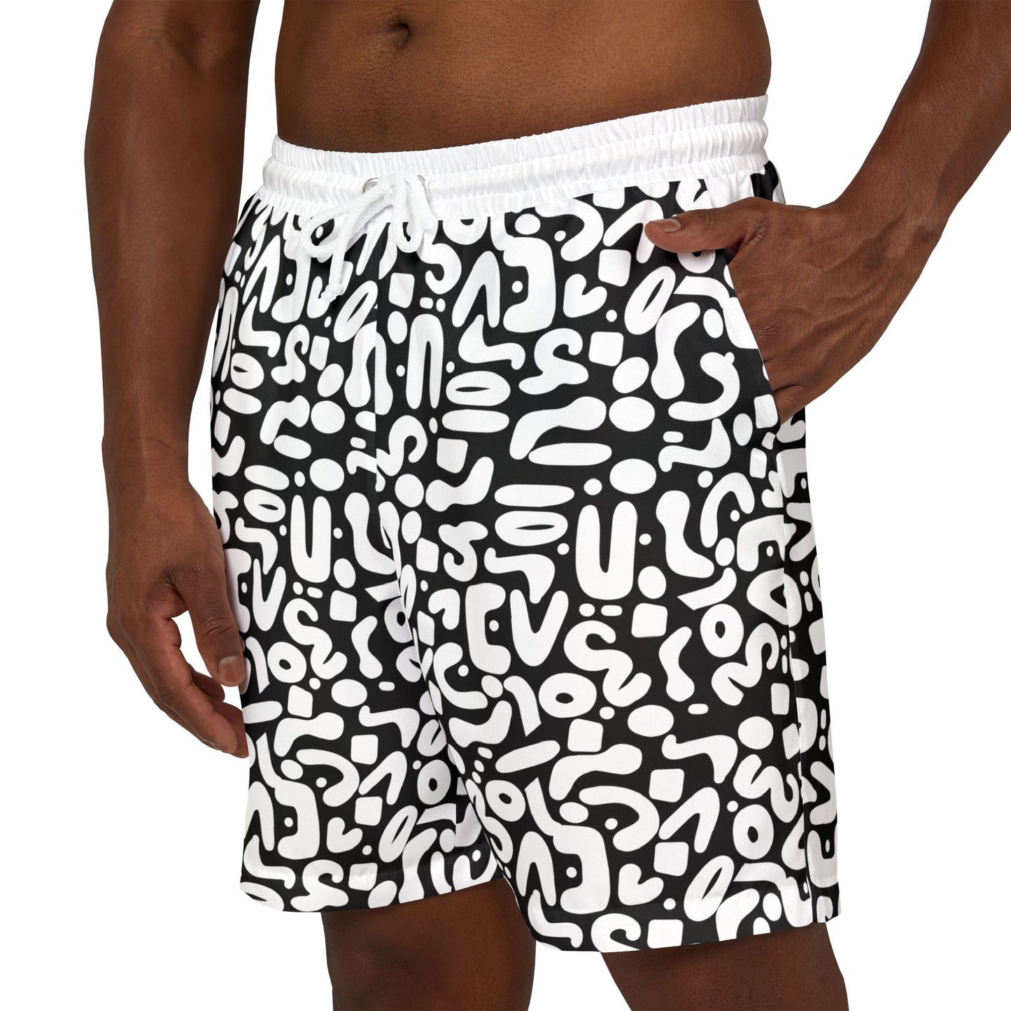 Optic Pop Unisex Swim Shorts